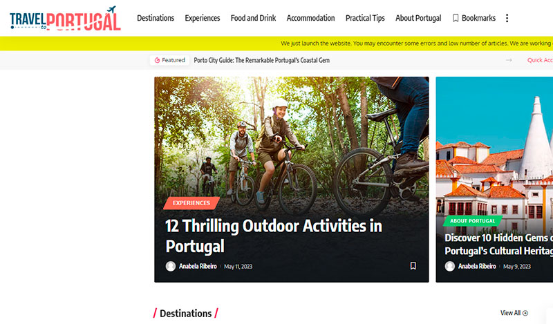 TRAVEL TO PORTUGAL